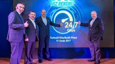 Turkcell 5G'yi test etti!