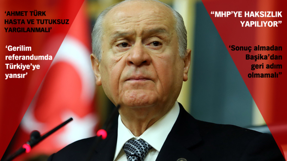 Bahçeli: Teklif Meclis'ten geçmezse parlamento yenilenmeli