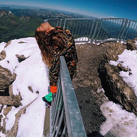 Eliz Sakuçoğlu 3 bin metrede poz verdi