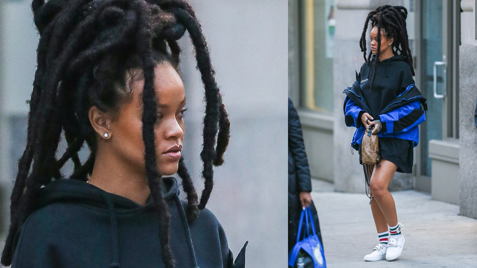 Rihanna'nın 5 bin dolarlık sokak kıyafeti