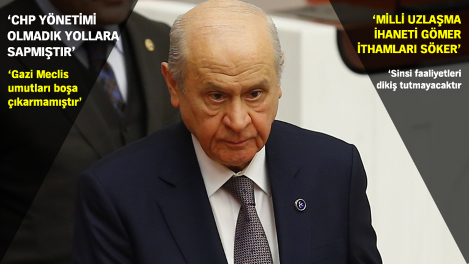 Devlet Bahçeli'den CHP'ye çok sert sözler