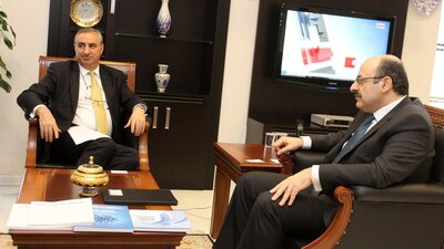 YÖK Başkanı, İsrail Büyükelçisi'ni kabul etti