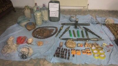 PKK'ya ait 3 sığınak bulundu