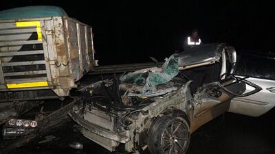 Edirne'de korkunç kaza! 1 ölü, 1 ağır yaralı