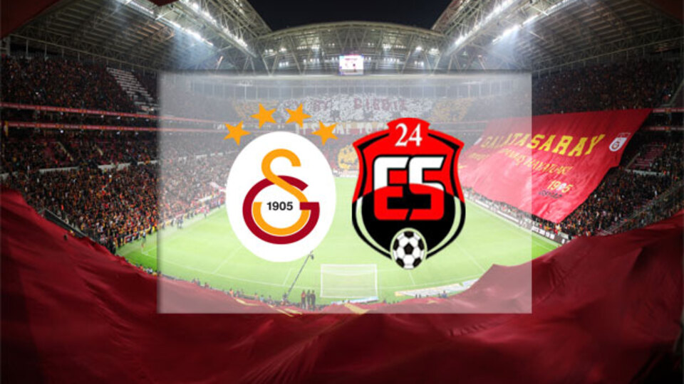 Galatasaray, 24 Erzincansporu konuk edecek