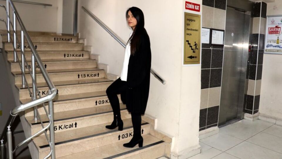 Günde 45 basamak çıkarsanız...