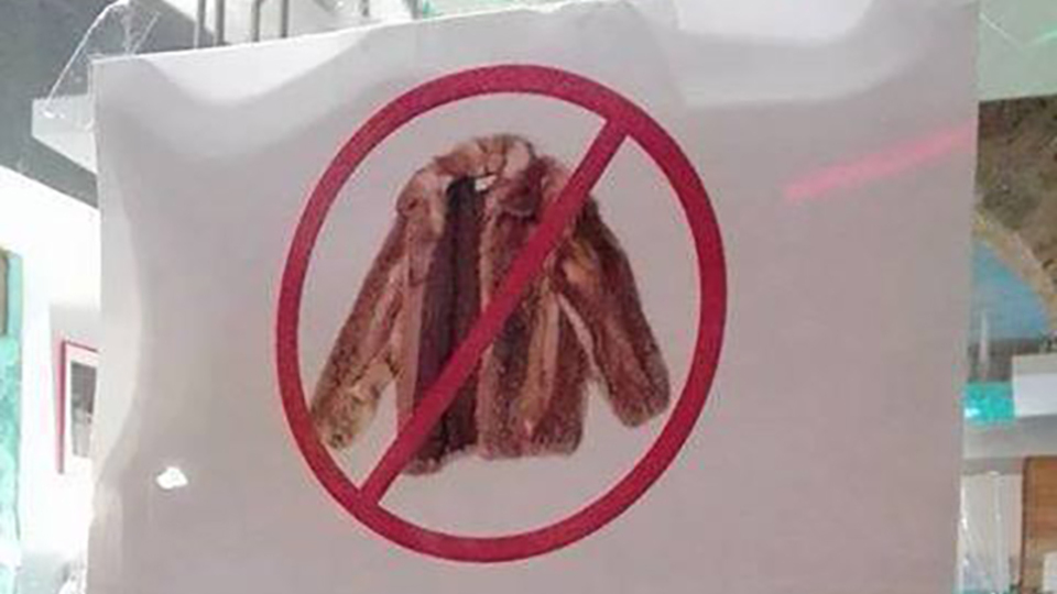 İtalya'da bir kafe, gerçek kürk giyen müşterilerinin girişini yasakladı!