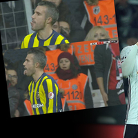 Van Persie'den olay yaratan hareket!