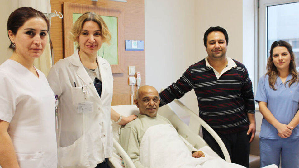 Suni damarı 45 dakikada yerleştirdiler!