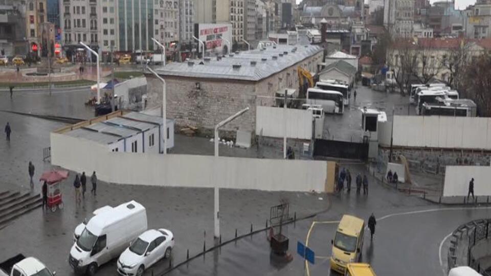 Taksim Camisi için ilk kepçe vuruldu