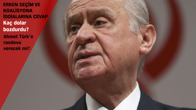 Bahçeli'nin açıkladığı slogan MHP kampının yapılacağı salona asıldı