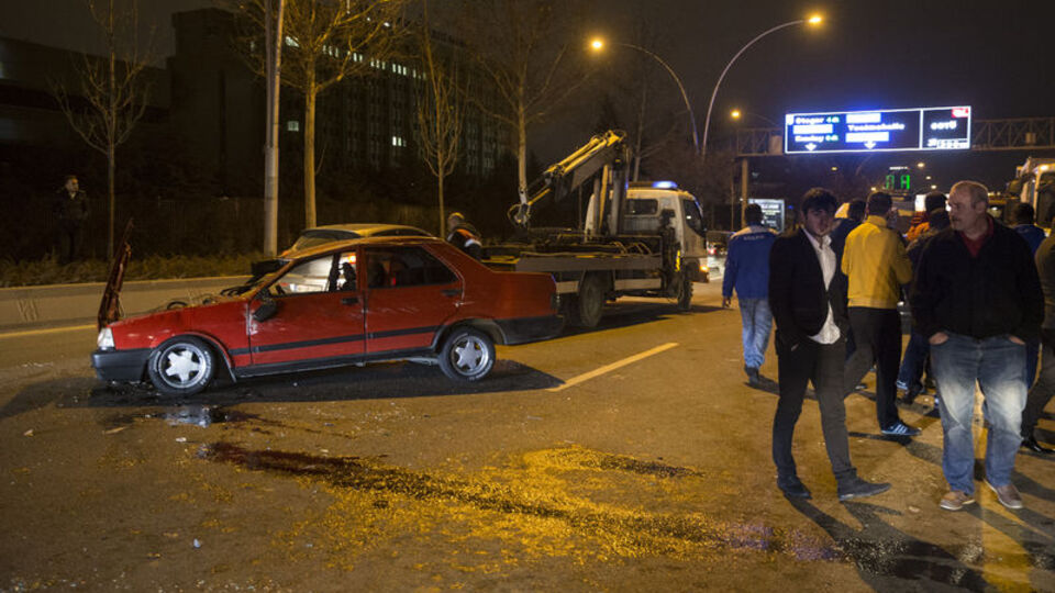 Başkentte zincirleme trafik kazası
