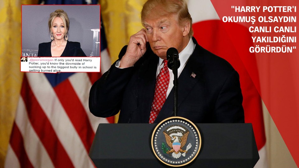 Büyücü Harry Potter Trump'a karşı!
