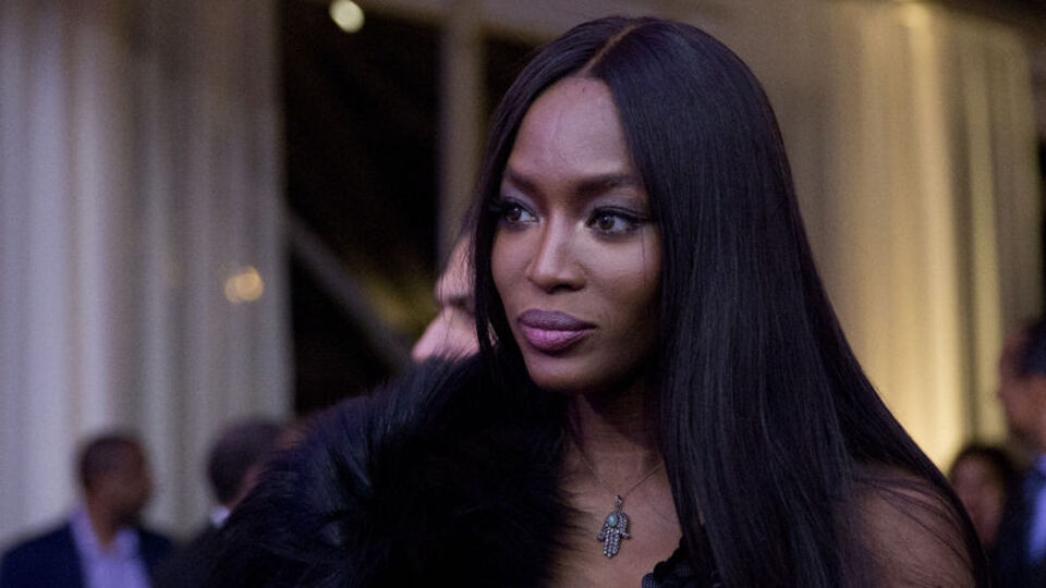 Naomi Campbell'den anlamlı mesaj