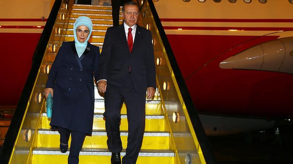 Cumhurbaşkanı Erdoğan Medine'de