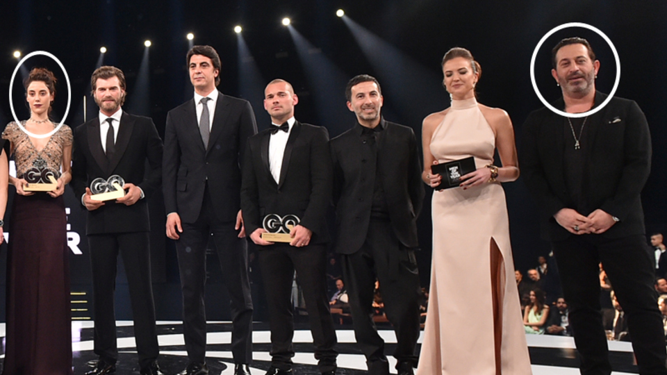 Cem Yılmaz ile Cansu Dere aynı karede