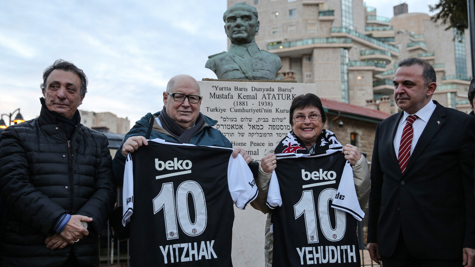 Beşiktaş'tan İsrail'de anlamlı ziyaret!