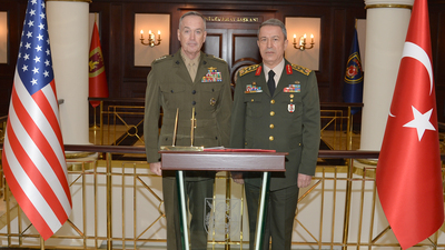 Akar ve Dunford İncirlik'te görüştü