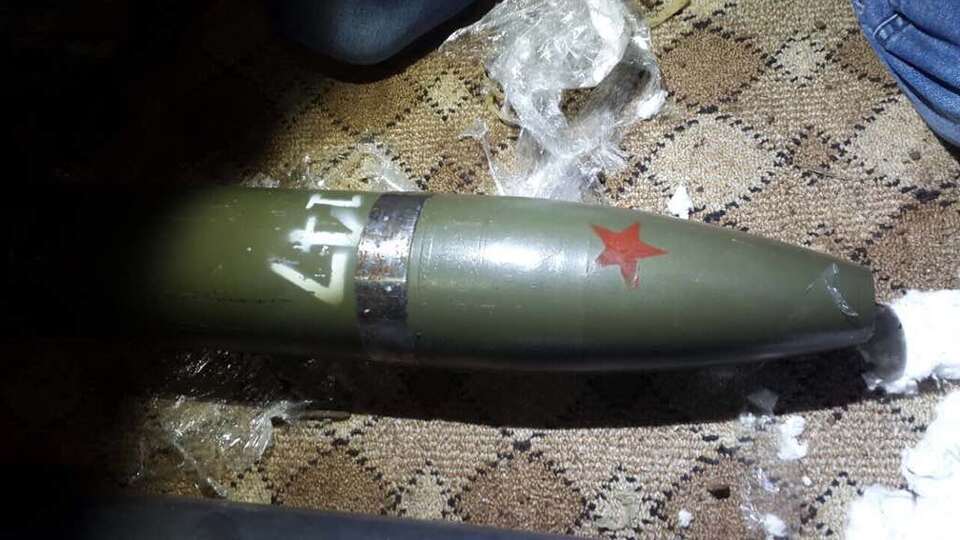 İşte o teröristin katyuşa füzeleri