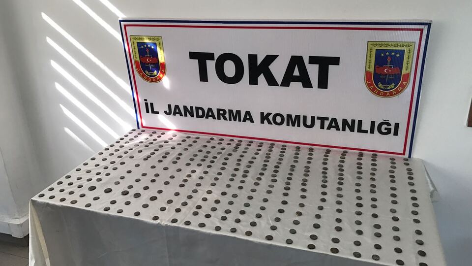 Tokat'ta tarihi eser operasyonu