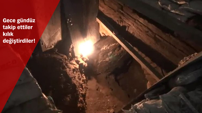 Sultanahmet Camii'nin altına tünel kazarken yakalandı!