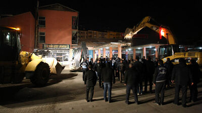 Malatya'da gergin gece!