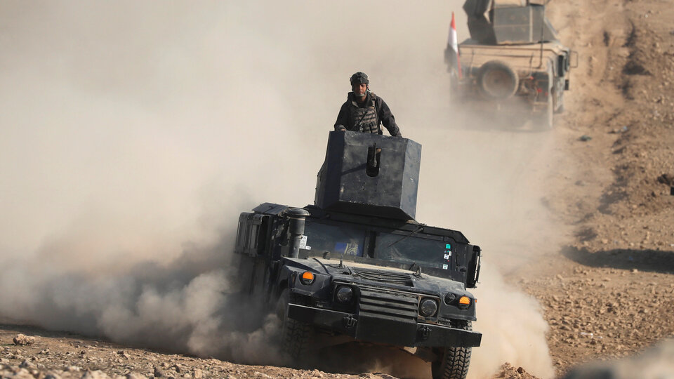 Irak ordusu Musul'un batısında ilk mahalleye girdi