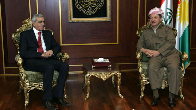 Ahmet Türk, Barzani'yle görüştü