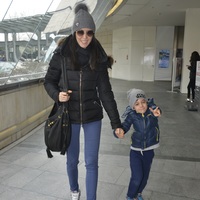 Tüm vaktini oğluyla geçiriyor