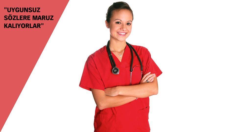 'Kırmızı hemşire' ortalığı karıştırdı!