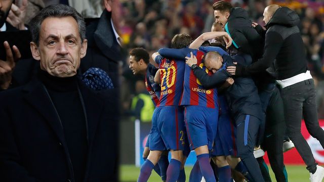 Camp Nou'da Sarkozy krizi! Locadan çıkartıldı