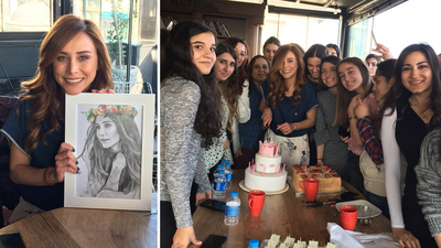 Doğum gününü hayranlarıyla kutladı