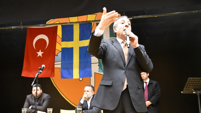 Mehdi Eker'den, İsveç hükümetine teşekkür