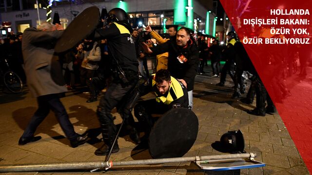 Hollanda Başbakanı'ndan polise vahşet tebriği!