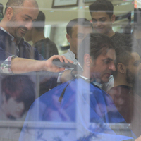 Teoman’a berber bakımı