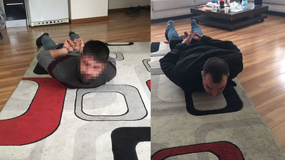 Rezidansa baskın! Böyle yakalandılar