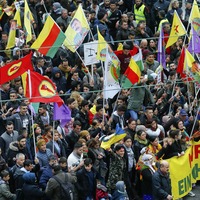 Terör örgütü PKK, Almanya'nın göbeğinde şov yaptı