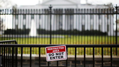 Beyaz Saray girişinde bomba alarmı