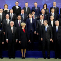 Londra saldırısının ardından Washington'da çarpıcı kare!