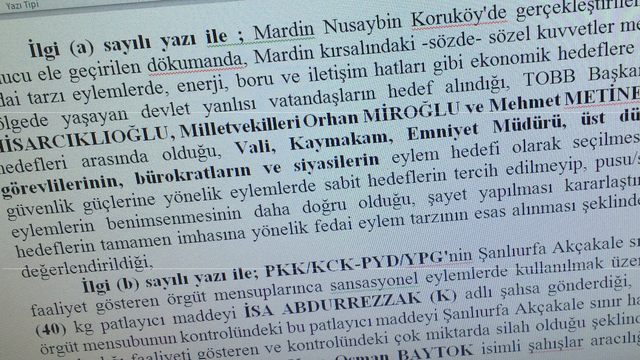 PKK'nın infaz listesi bulundu!
