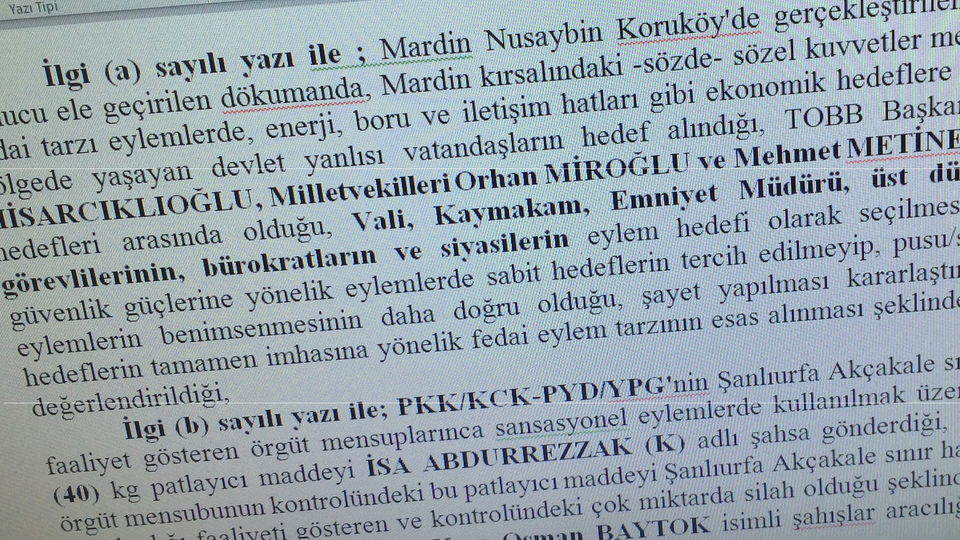 PKK'nın infaz listesi bulundu!
