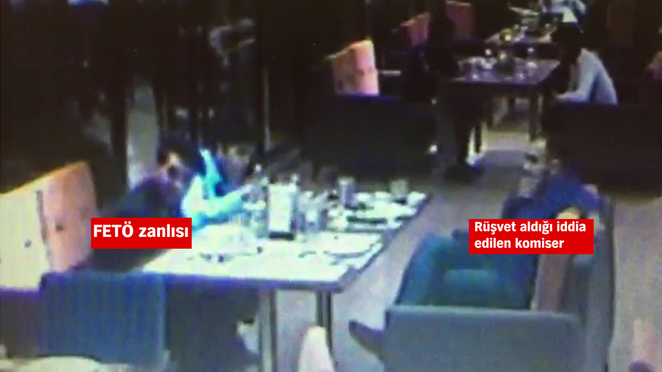 Komisere suçüstü rüşvet operasyonu