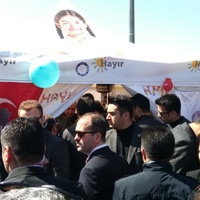 Erdoğan'dan "hayır" çadırına ziyaret