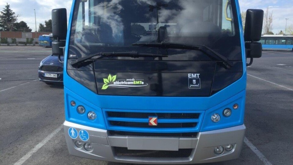 Tamamen yerli Karsan İspanya sokaklarında