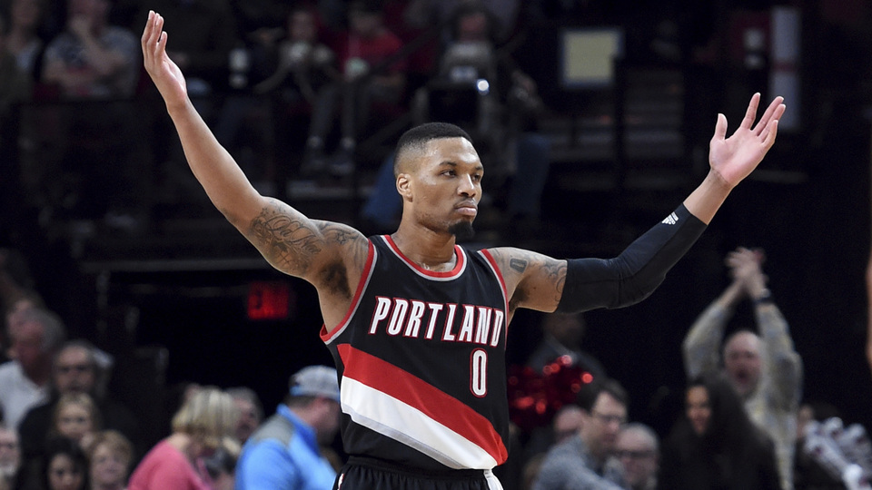 Lillard coştu! 59 sayı...