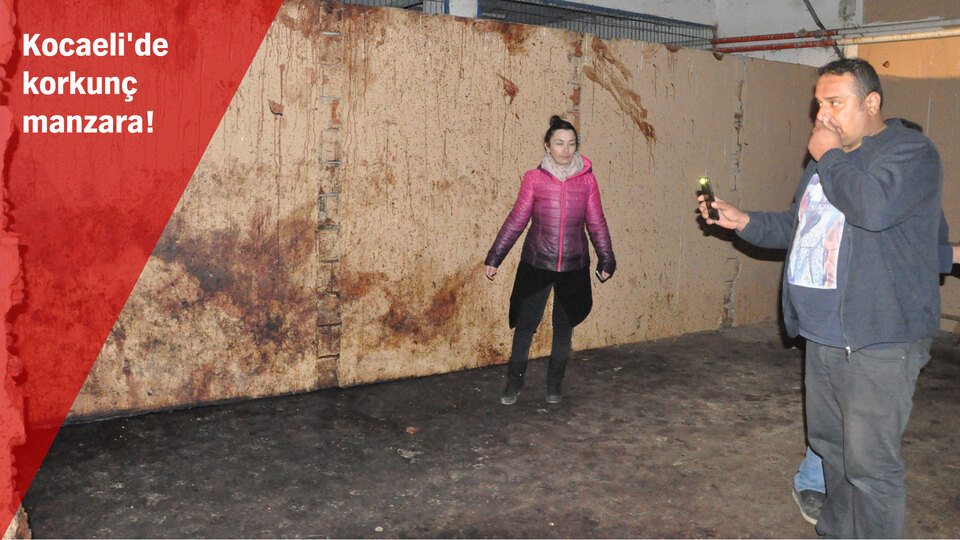 "Felaket bir görüntü var, duvarlar kan içerisinde"