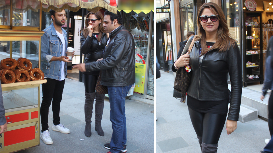 İstanbul'da klip çekiyor