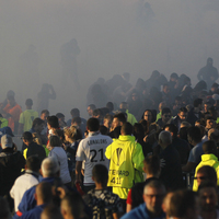 Lyon'da ortalık karıştı!