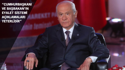 Bahçeli: 'Evet' çifte su verilmiş çelik gibi oldu