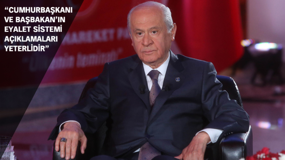 Bahçeli: 'Evet' çifte su verilmiş çelik gibi oldu